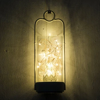 

2M 20 LED Copper String Decorative Lights Battery Powered Fairy Party Christmas Wedding Q0KF