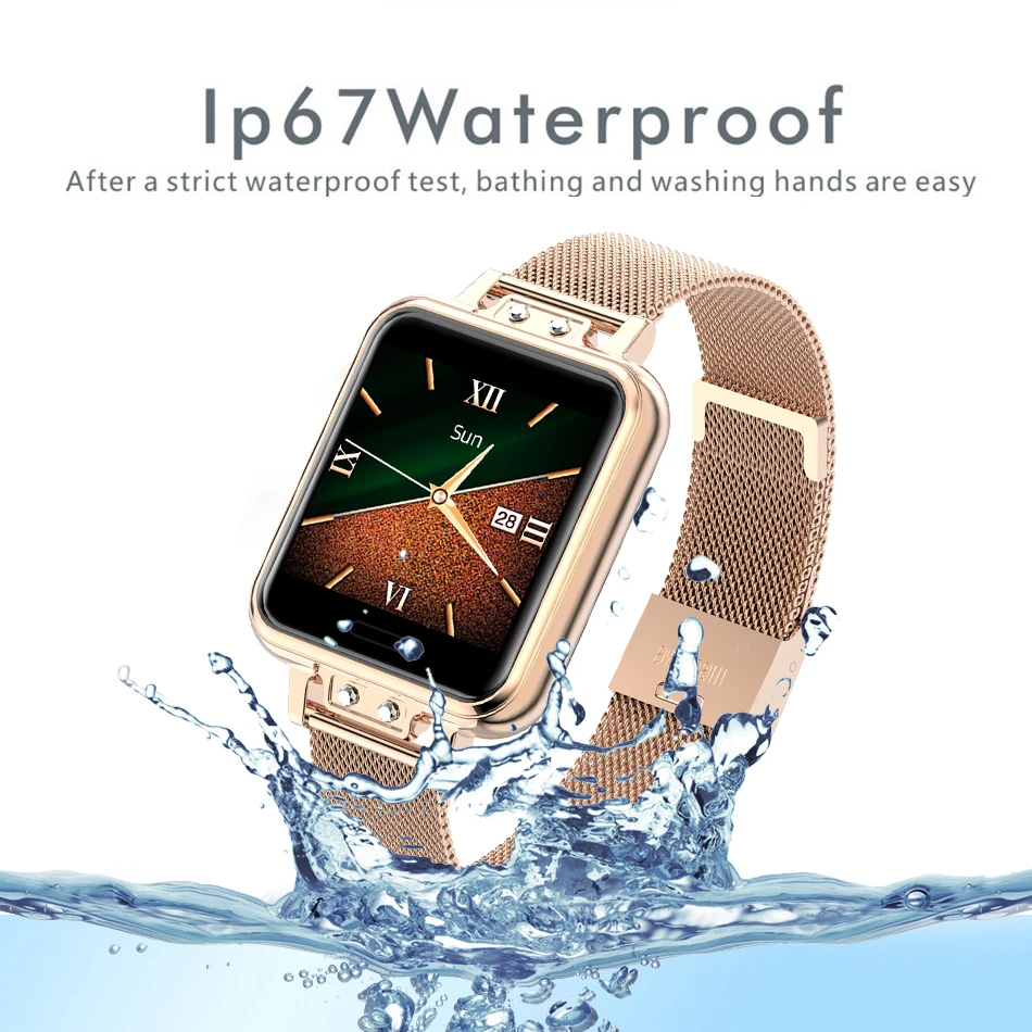 LIGE 2020 New Smart Watch Women Heart Rate Women