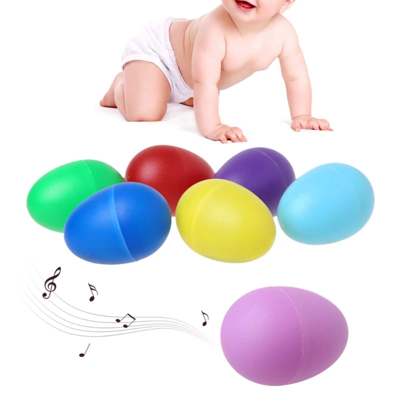 

Plastic Sand Eggs Percussion Musical Instruments Early Educational Toys Children