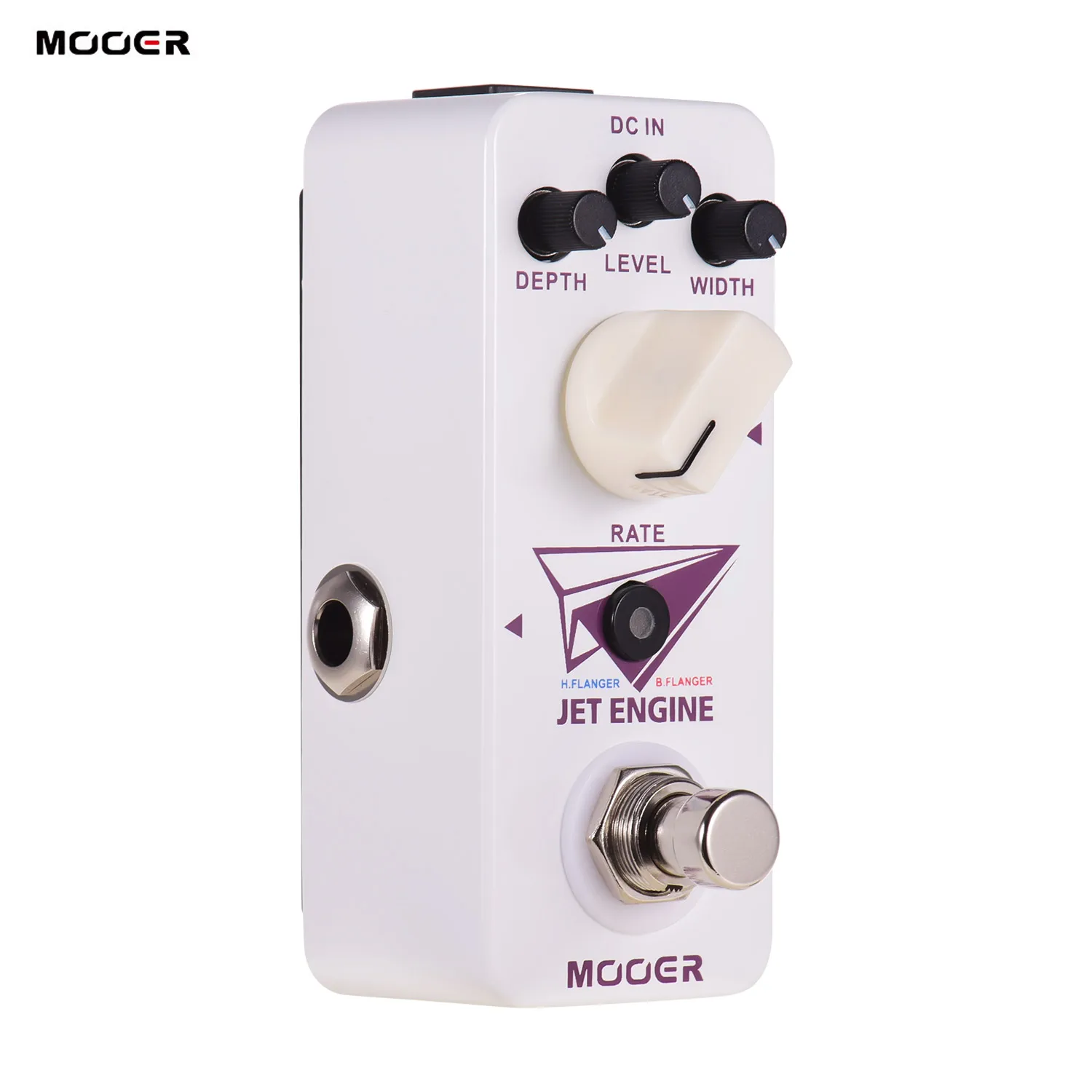 Mooer реактивный двигатель гитарные эффекты цифровой мультичастотный Flanger педаль эффектов для электрогитары True Bypass компактная педаль