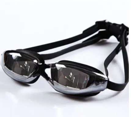 SPORTSHUB анти-туман Анти-ультрафиолет плавательные очки мужчины/женщины покрытие очки для плавания для взрослых Водные Спортивные очки EF0019 - Цвет: Черный