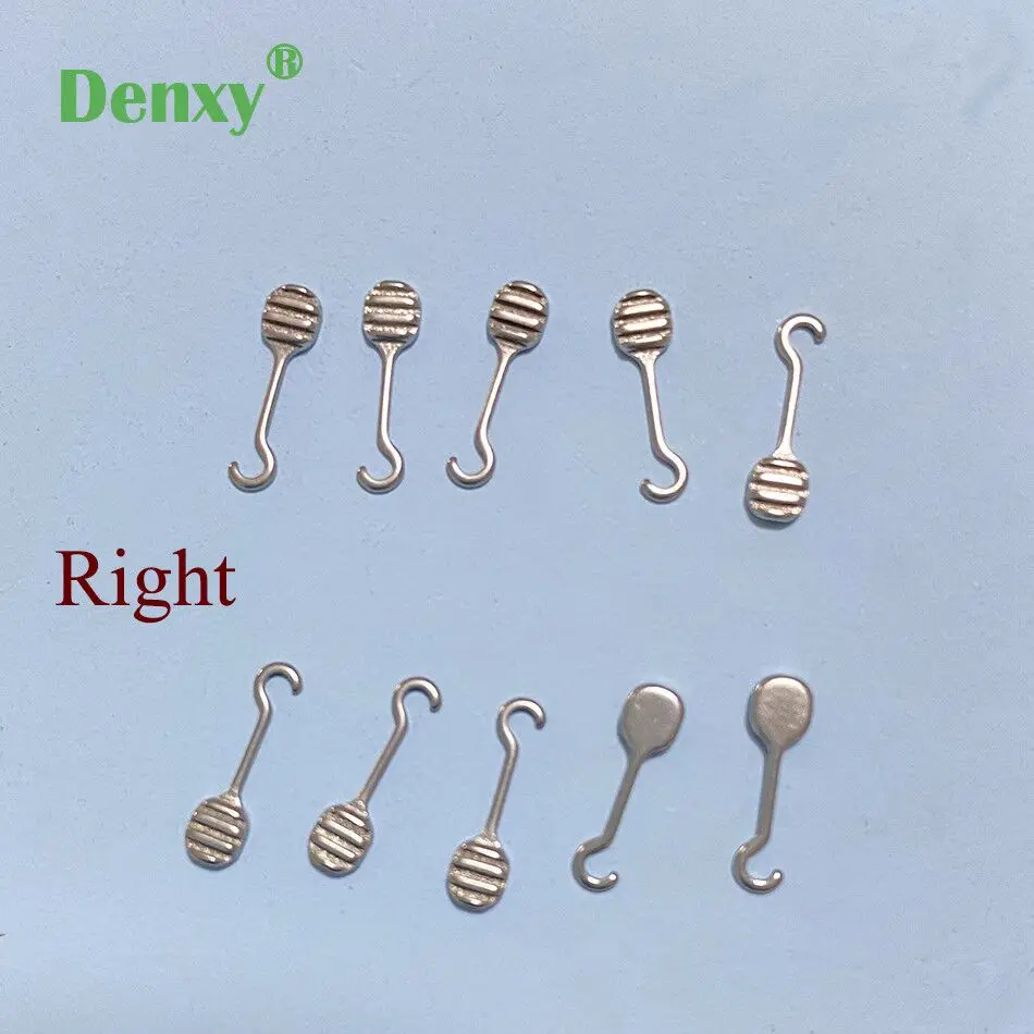 10pc High Quality Crimpable Hook Bondable Orthodontic Hook Dentist