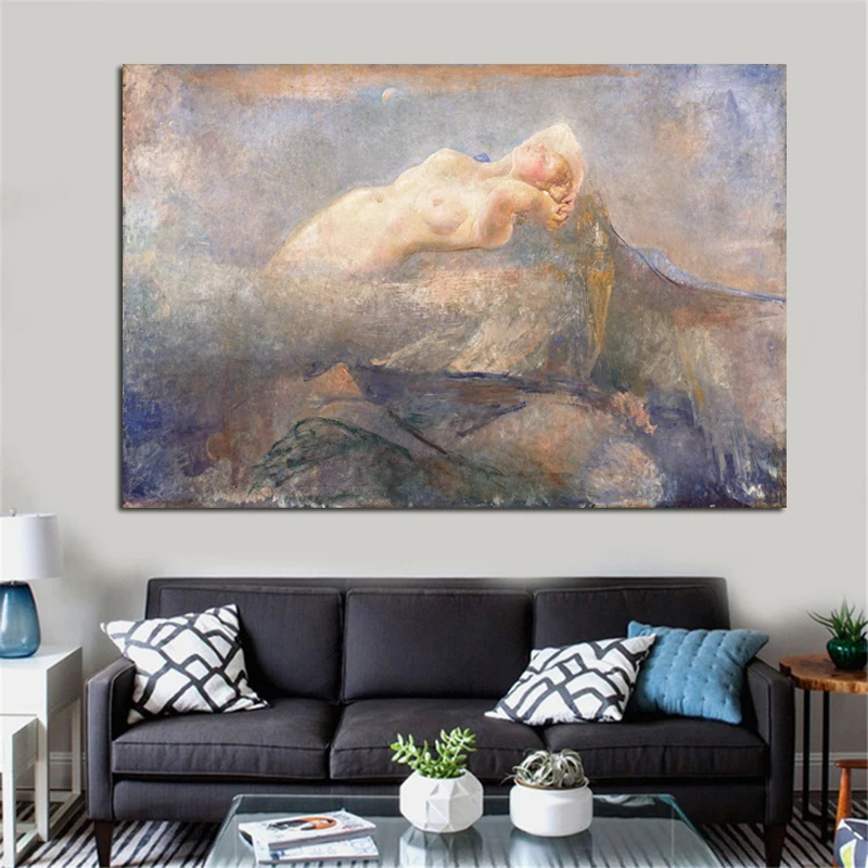 Настенная картина для женщин Annie Louisa Swynnerton постеры на холсте современная