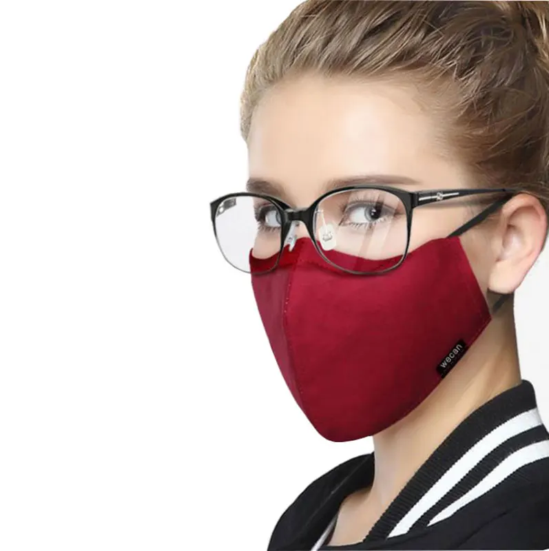 Korean Cotton Face Mask Anti-Dust Mask Respirator with Activated Carbon Filter Anti Dust Black Kpop Glasses Mask On The Mouth 3