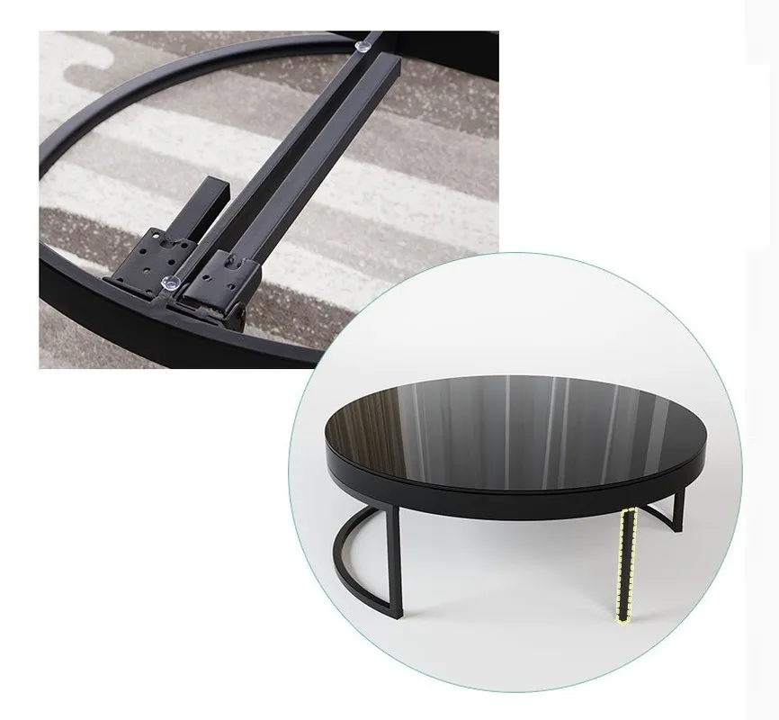 1 шт. 140 мм-295 мм складной невидимый стол крепежи для ножек металлическая ножка ноутбук кофейный, придиванный поддержка стульчики для