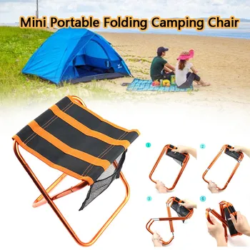 

2019 New Arrivals Mini Portable Folding Camping Chair Folding Camping Stool Lightweight Best Selling Dropshipping
