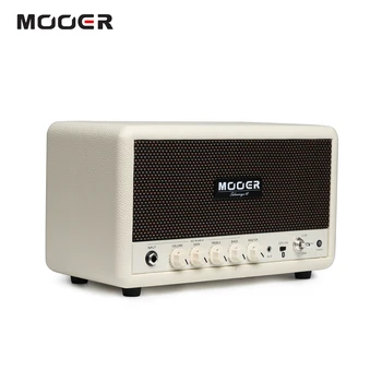 

MOOER SilverEye 10 Desktop Setero HiFi Bluetooth Speaker Instrument Guitar Bass Amplifier 2 * 16W with Volume/Gain/Treble/Bass