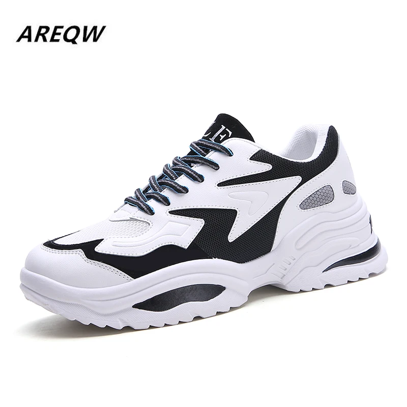 

2019 New Fashion Classic Shoes Men Air Cushion Flyweather Comfortables Breathable Non-leather Casual Lightweight Shoes