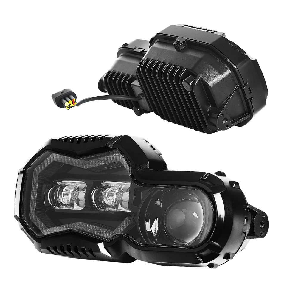 E24 E-Mark Approved 110W Motorcycle Led Headlamp For BMW F 650 700 800 GS F800GS Adventure LED Projector Headlight Assembly