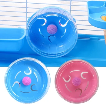 

Hamster Running Wheel Small Pet Toy Small Animals Exercise Wheels Cage Accessories for Guinea Pig Hamster Play Tools