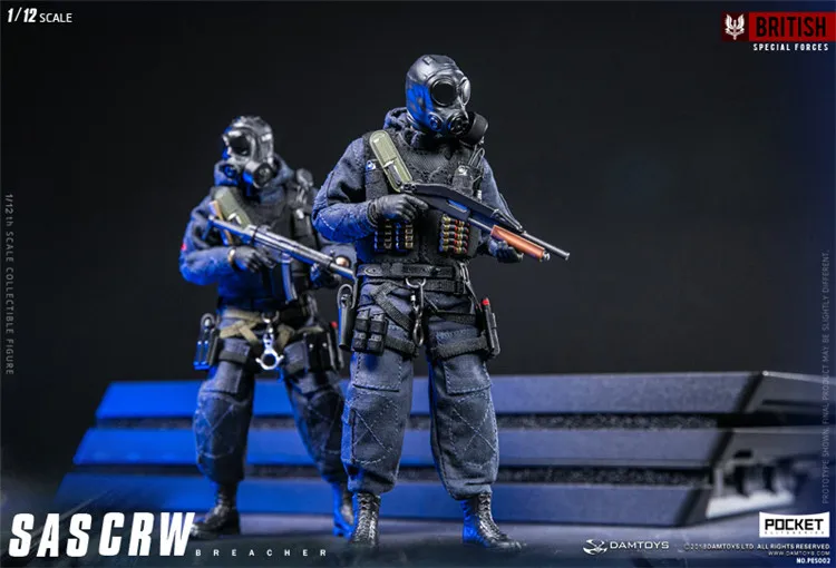 DAMTOYS 1/12 масштаб Британский Воздушный полет SAS CRW Assaulter выключатель припоя фигурку CollectionsPES001/002 мужской фигуры модели