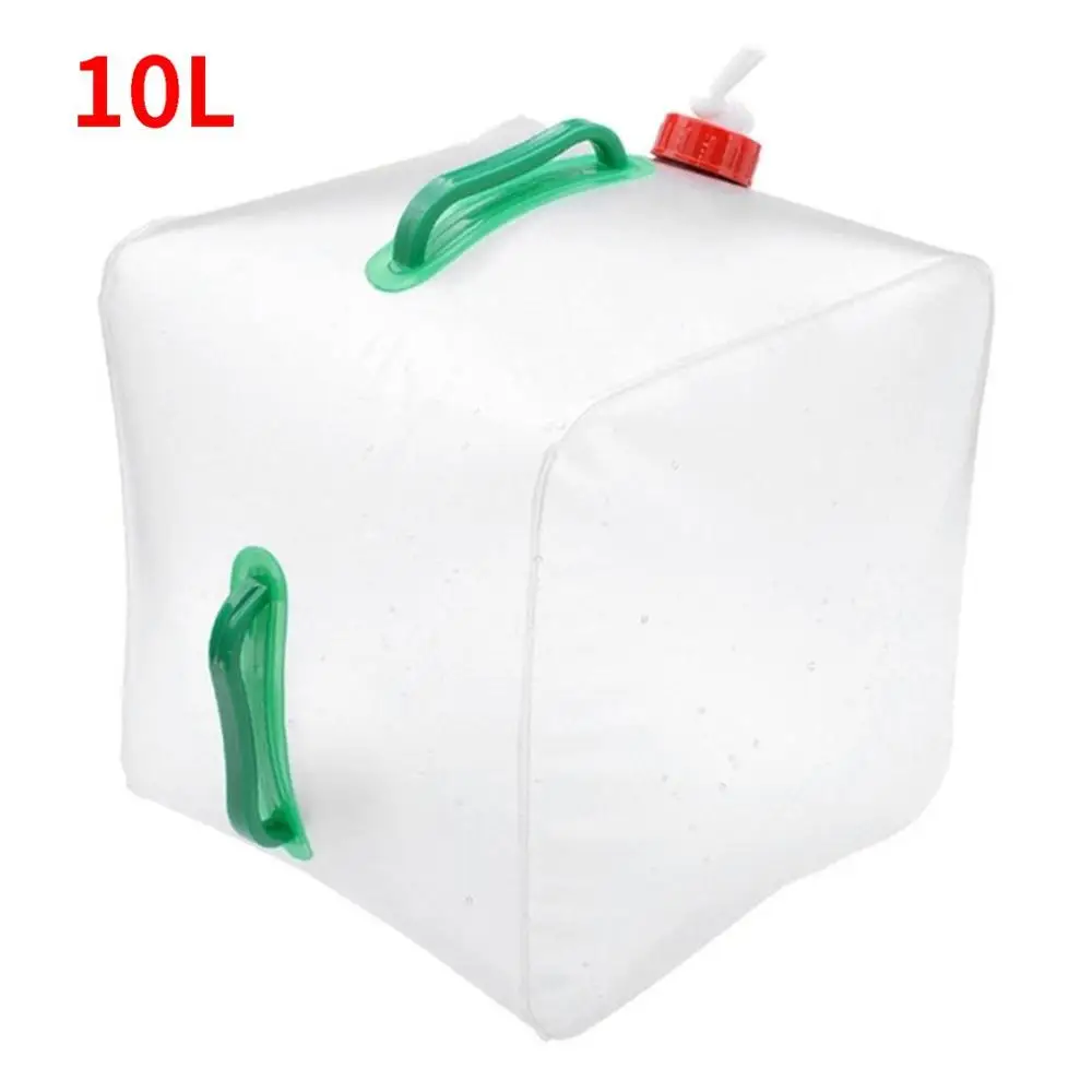 10L/20L большой складной стакан для воды, снаряжение для кемпинга, ПВХ, открытый, для пикника, складной стакан, сумка для воды, автомобильный контейнер, емкость для воды, новинка - Цвет: 1