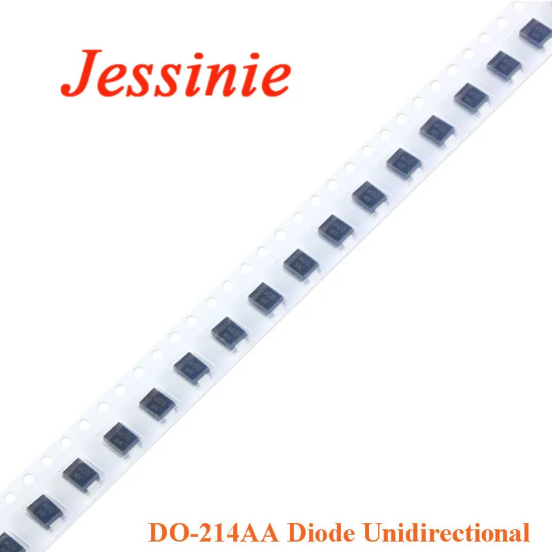 Диод с переходным подавлением SMD DO-214AA 10 шт. однонаправленный SMBJ70A SMBJ58A SMBJ48A SMBJ33A
