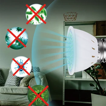 

GU10 E27 130 LEDs 220V Ultraviolet Light Germicidal for Home Bathroom Hospital Light Bulb UVC LED Sterilizer Kill Dust Mite Lamp
