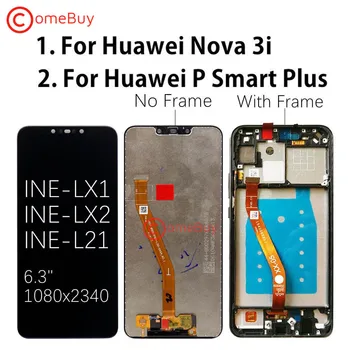 

Comebuy Display For Huawei P Smart Plus LCD Display Nova 3i INE-L21 INE-LX1 Touch Screen For Huawei Nova 3i Display With Frame