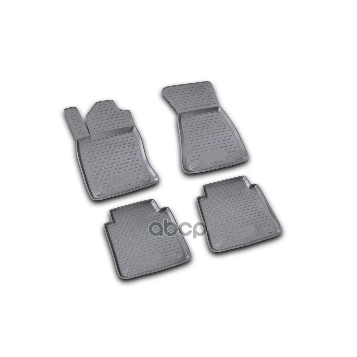 Коврики В Салон Audi A-8 Long 02/2002-2009, 4 Шт.(Полиуретан) ELEMENT арт. NLC.04.13.210k