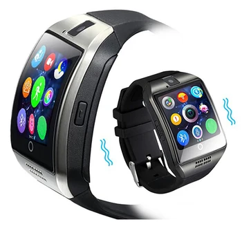 

Q18 Bluetooth Smart Watch Men With Touch Screen Big Battery Support TF Sim Card Camera For Android Phone Smartwatch PK DZ09