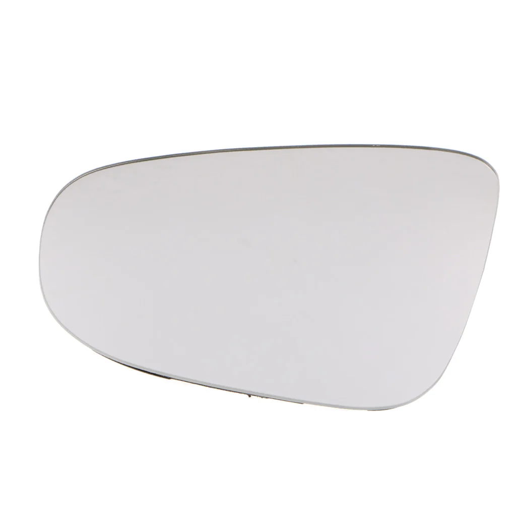 Replacement Side Mirror Glass Lens fits Passenger Left Hand LH for Volkswagen Jetta MK6  2009-2012, Silver