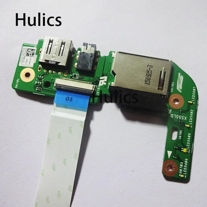 Оригинальный корпус Hulics Rev.2.0 для ASUS x555LD _ usb rev 2 0 считыватель аудиокарт USB плата |