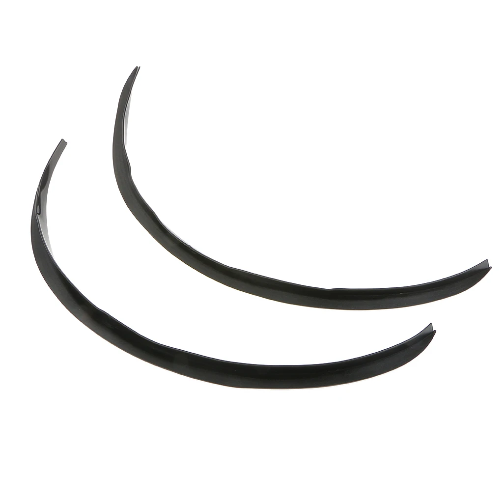 1 Pcs Universal Car Truck Fender Flare Trim Wheel Eyebrow Sticker Ornament Mudguard PVC Long Lasting High-strength