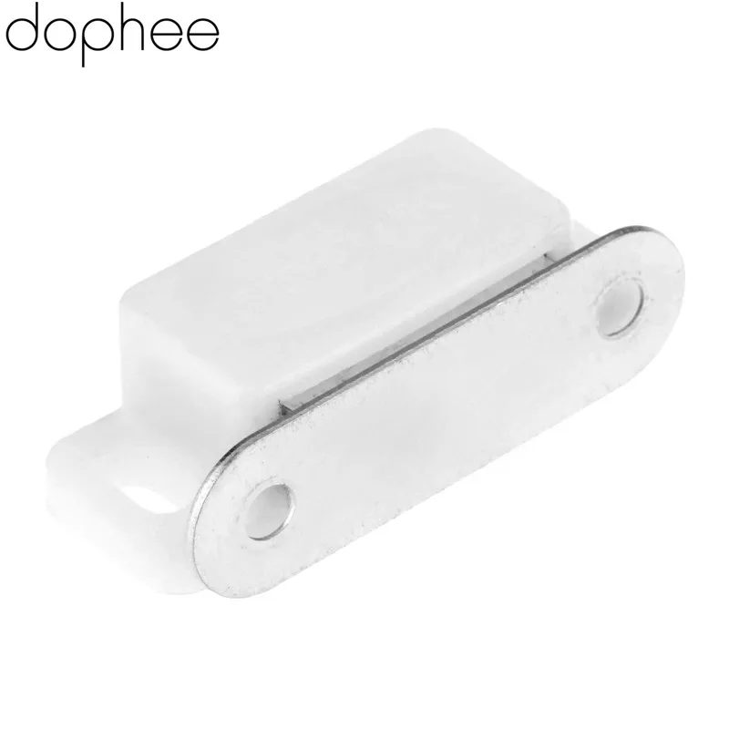 Dophee 41*17 мм двери шкафа ящика Магнитный фиксатор Стопперы Магнитный шкаф ловит мебельная фурнитура с винтами 4 шт