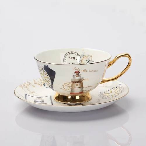 Королевская Классическая фарфоровая чайная чашка из костяного фарфора, наборы, английская Высококачественная чайная чашка и блюдце Xicaras, миниатюрная многоразовая чашка, блюдце E5 - Цвет: set3