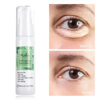 

Vitamins Eye Cream Plant Active Essence Hyaluronic Tighten Eliminating Moisturizer Skin Eye Acid Bags Removing Puffiness R3V5