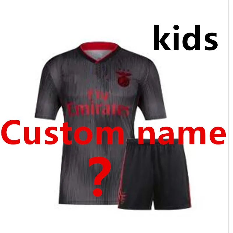 Новинка года; Детский комплект; Benfica JONAS; футболка для футбола; 19 20 HOME Out; JOAO FELIX RAFA Pizzi Salvio Raul Jimenez; детская футболка для футбола - Цвет: kids