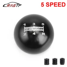

MUGEN 5 Colors MUGEN 5/6 Speed Universal Manual Automatic Spherical Shape Gear Shift Knob For Honda Acura/TOYOTA/MAZDA RS-SFN012