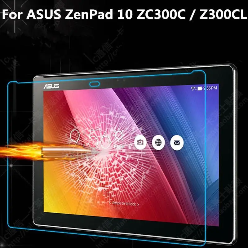 

Tempered Glass Screen Protector For Asus ZenPad 10 Z300C Z300CL Z300CG Z300 Z300M P021 P01T 10.1\" Z301ML Tablet Protective Film