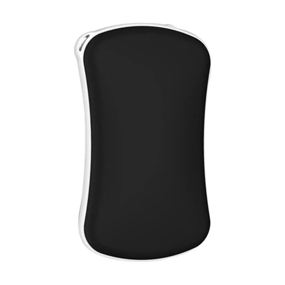 Портативный ручной подогреватель перезаряжаемое портативное зарядное устройство с USB Ароматерапия грелки для мужчин и женщин - Цвет: Черный