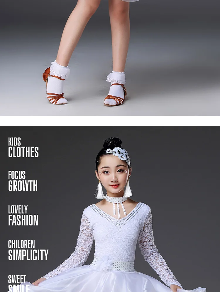 Latin Competition Dress for Women Latin Dance Costumes for Girls and Children Performing Costumes for New Girls and Princesses