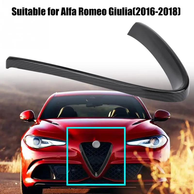 Автомобильная передняя решетка защитная рамка Накладка для Alfa Romeo Giulia