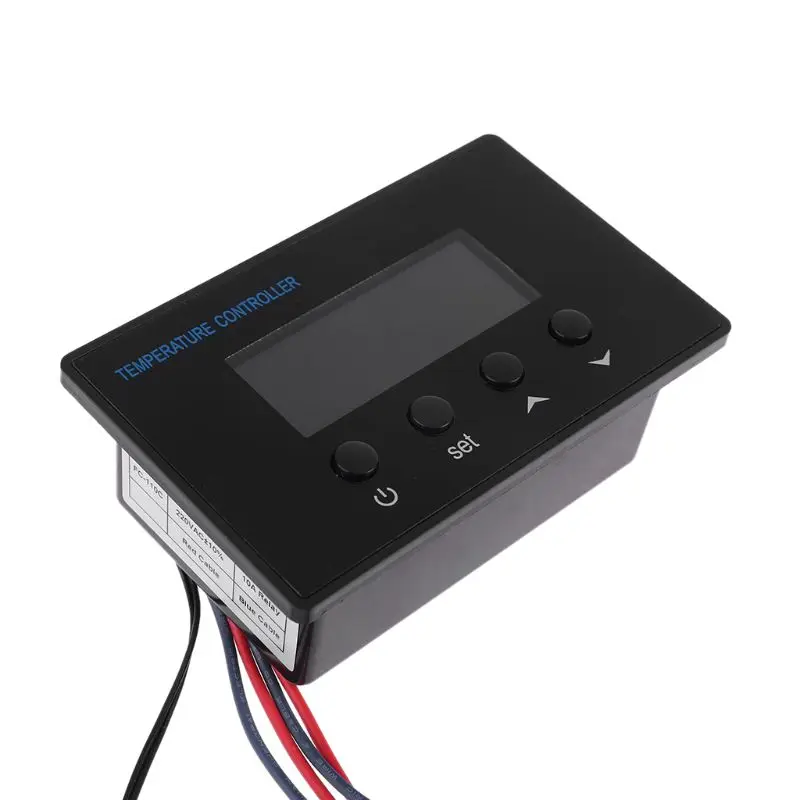 Digital Sauna Thermostat 220V 10A Temperature Controller Timer with NTC Sensor 19QB