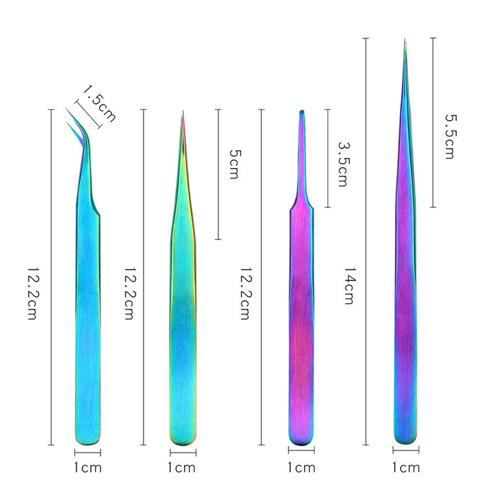 Угловые наклонные брови нержавеющая сталь tweezers удаление волос для лица Триммер для бровей зажим для ресниц косметический инструмент для макияжа