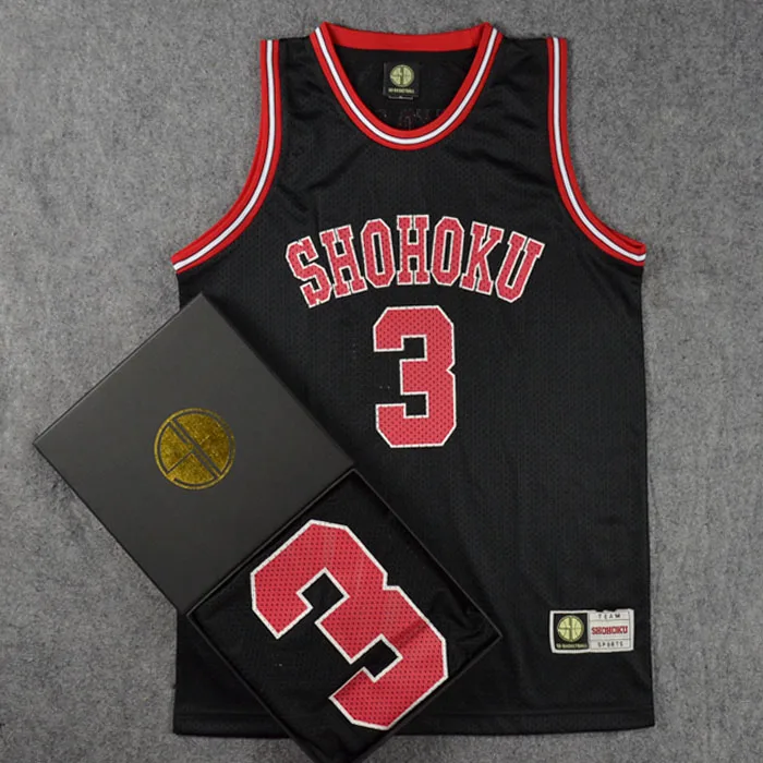 SD баскетбольная майка 3 HARUKO AKAGI Slamdunk Джерси бренда Shohoku мужские баскетбольные