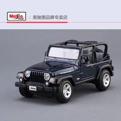 Maisto 1: 27 Jeep Wrangler модель автомобиля из сплава Wrangler модель автомобиля