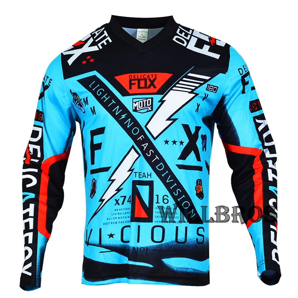 Delicate Fox 180 Philadelphia Max 71% OFF Mall Vicious Jersey Offroad T-shirt Mountain Bicycle