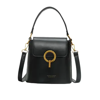 

Women Handbags High Quality PU Leather Sequined Bucket Bag Female Small Crossbody Shoulder Bags Ladies Hand Bags bolsa feminina