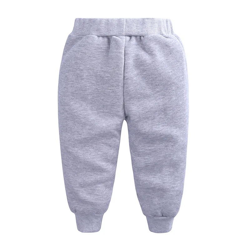 От 2 до 10 лет штаны для мальчиков; спортивные штаны; повседневные спортивные штаны для девочек; сезон осень-зима; теплые бархатные хлопковые однотонные детские брюки