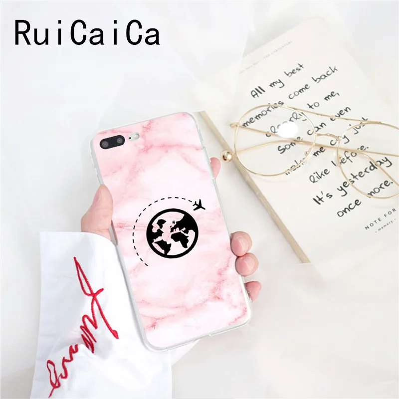 Мягкий силиконовый чехол для телефона Ruicaica с мультяшным воздушным самолетом для iPhone 8 7 6 6S Plus X XS MAX 5 5S SE XR 10 - Цвет: A9