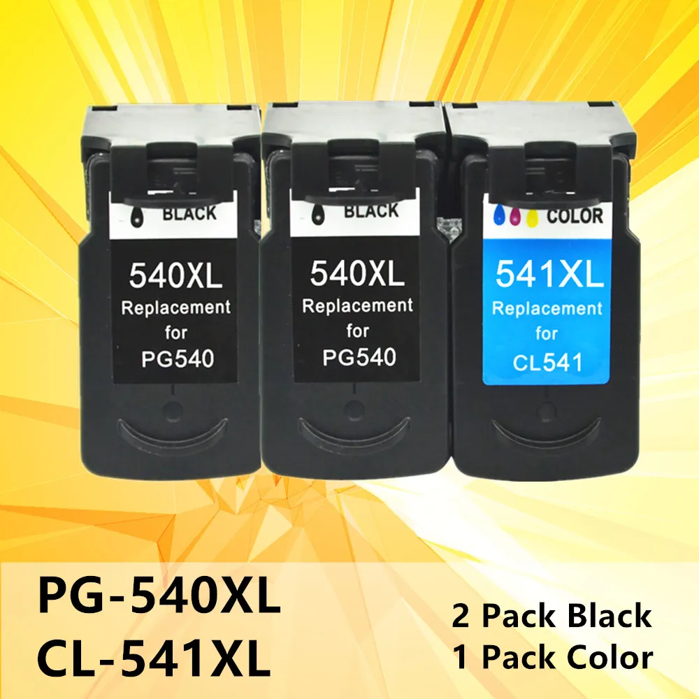 540 541 Замена для Canon Φ Pixma MG2100 MG2140 MG2150 MG2240 MG2250 MG2255 MG3100 printer|Чернильные картриджи| |