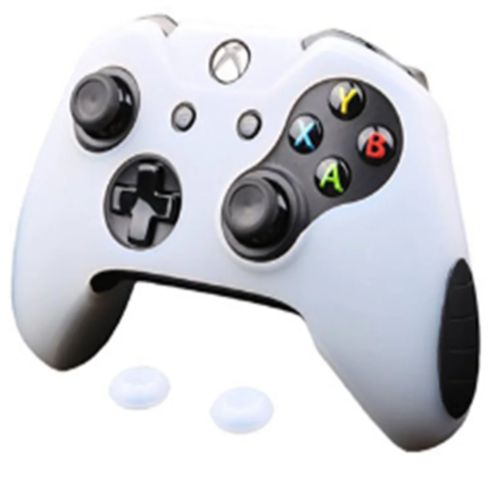 Резиновый силиконовый защитный кожный чехол, утолщенный Противоскользящий чехол для microsoft Xbox One 1 X S тонкий контроллер для большого пальца