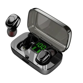 

Touch Control TWS 5.0 Bluetooth Earphone Wireless Handsfree HIFI Stereo Wireless Earbuds Wiht Microphone