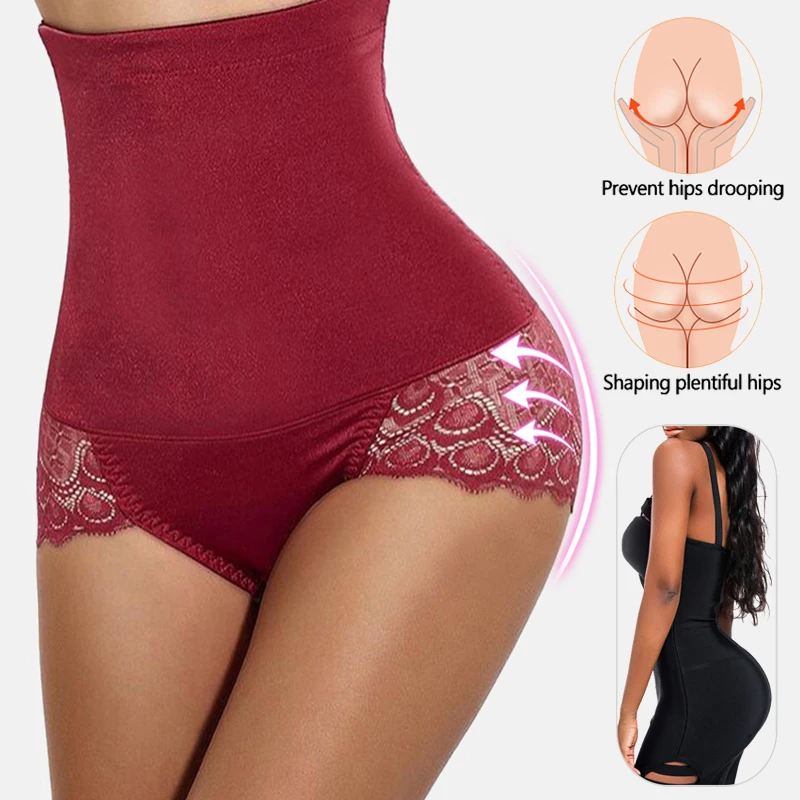 

Women High Waist Shapewear Underwear Sexy Fashion Lifter Tummy Control Panties Slim Briefs Butt Enhancer Buttock Booty Lift