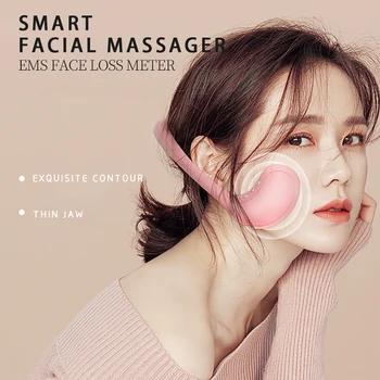 

Facial Massager EMS Beauty Thin Jawsize Microcurrent Gua Sha V-Line Lifting Intelligent Facial Anti-Aging Wrinkle Removal Device