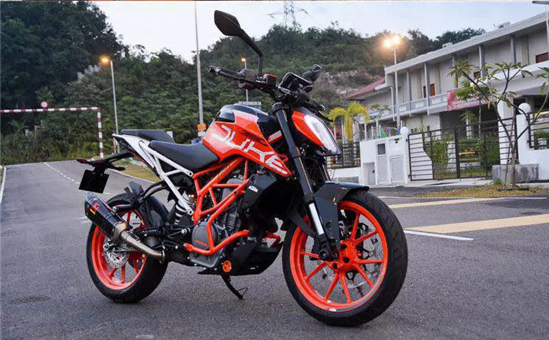 Мотоцикл Akrapovic выхлопная труба мотоцикл выхлопной глушитель Escape подходит для KTM200 KTM250 KTM RC390- год