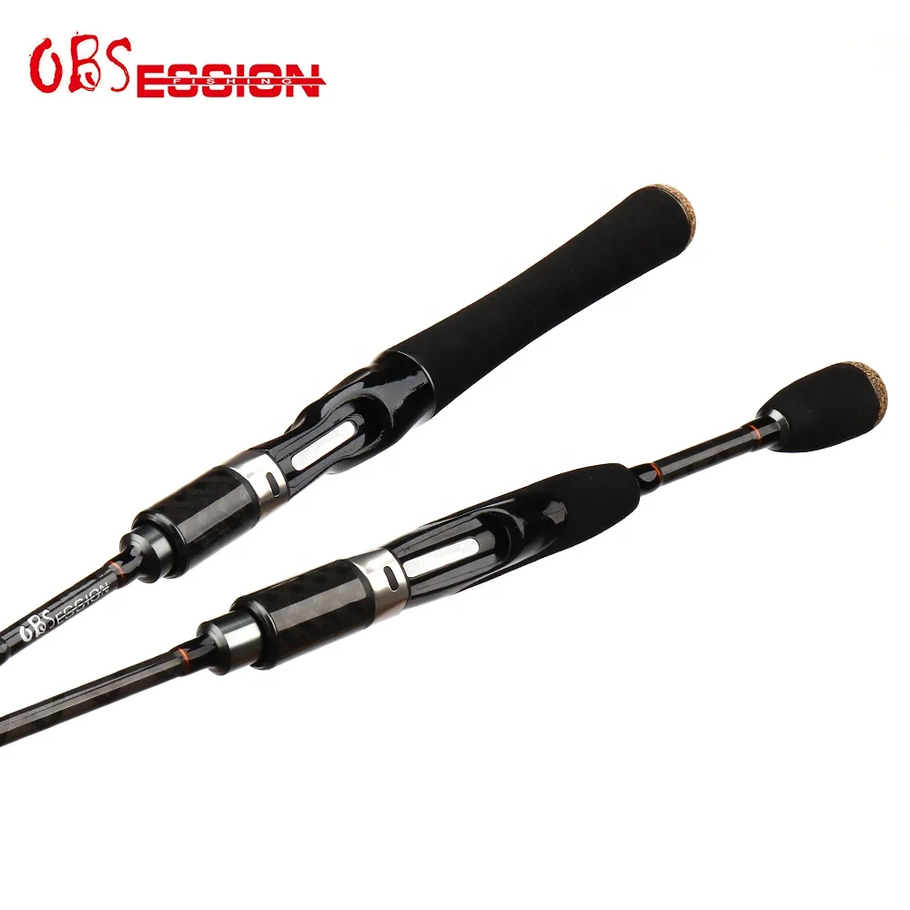 Cheap OBSESSION Cana Pesca UL Rod Solid Tip Sensation Spinning Casting Fishing rods Tackle Rockfishing Trout Rod Baitcasting Fishing