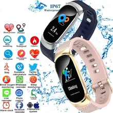 Smart Bracelet Watch BIBINBIBI Men Women Heart Rate Monitor Waterproof Fitness Tracker Bluetooth Sport smart watch clayco hera