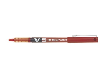 

Pilot Hi-Tecpoint V5 ball pen point cylindrical red 12 Piece (s) REF: BX-V5-R